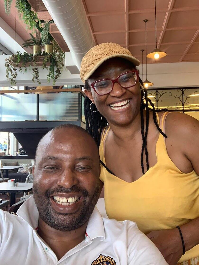 Gugu Maqethuka and Pearl Sebolao, right. Picture: SUPPLIED