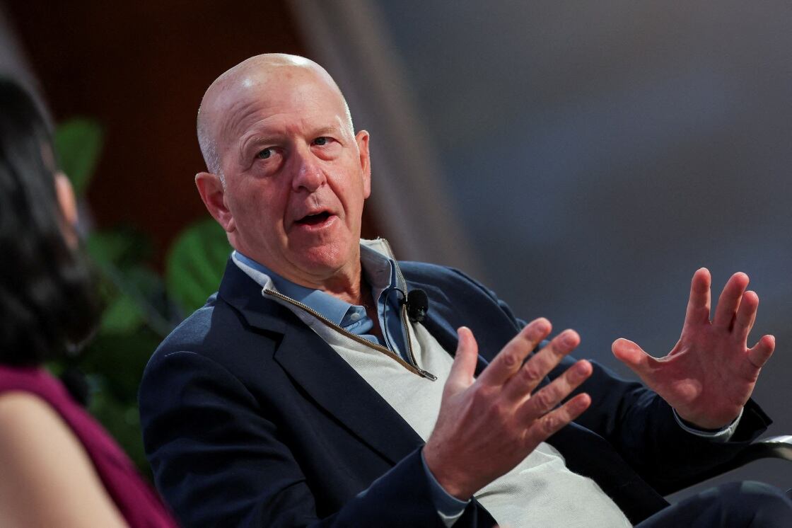 David Solomon, CEO of Goldman Sachs, in New York, the US, December 10 2024. Picture: REUTERS/MIKE SEGAR
