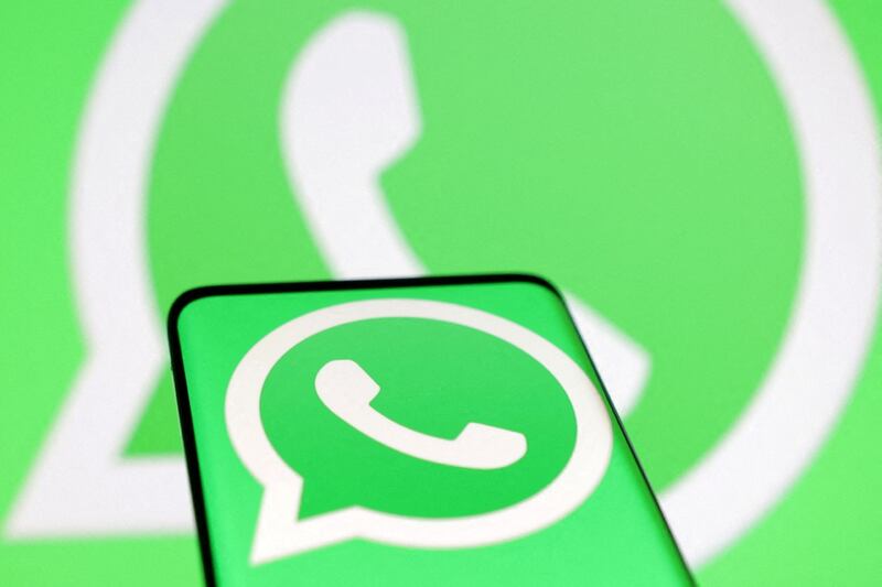 The Whatsapp logo is seen in this illustration. Picture: REUTERS/DADO RUVIC