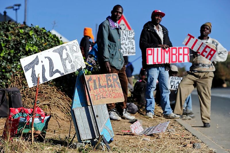 In 1994, 3.7-million people were unemployed, compared with 12.6-million today, the CDE said during the release of its unemployment report. Picture: GALLO IMAGES