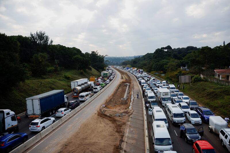 Port of Gauteng aims to ease pressure on the Durban–Gauteng Freight Corridor, SA’s most strategic freight route, with an integrated rail and road freight strategy.
Picture: REUTERS