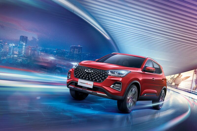 Chery's initial product lineup will be its compact Tiggo 4 Pro SUV for local consumption first and then the rest of Africa.
Picture: SUPPLIED