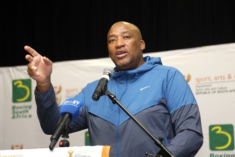 Sport minister Gayton McKenzie has urged South Africans to support Bafana in their remaining qualifying matches against Zimbabwe and Rwanda next month. Picture: MARK ANDREWS/FILE