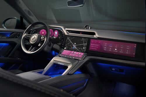 Porsche unwraps Cayenne Electric ‘Flow Display’ cabin