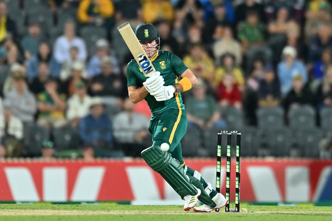 Dewald Brevis of South Africa. Picture: Albert Perez/Getty Images