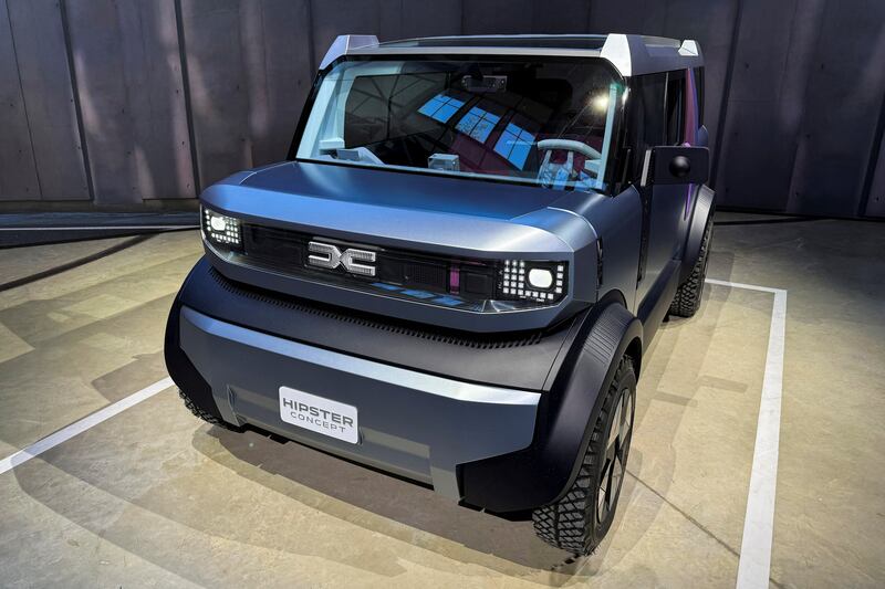 The 3m long Hipster Concept is inspired by tiny Japanese Kei Cars.
Picture: REUTERS
